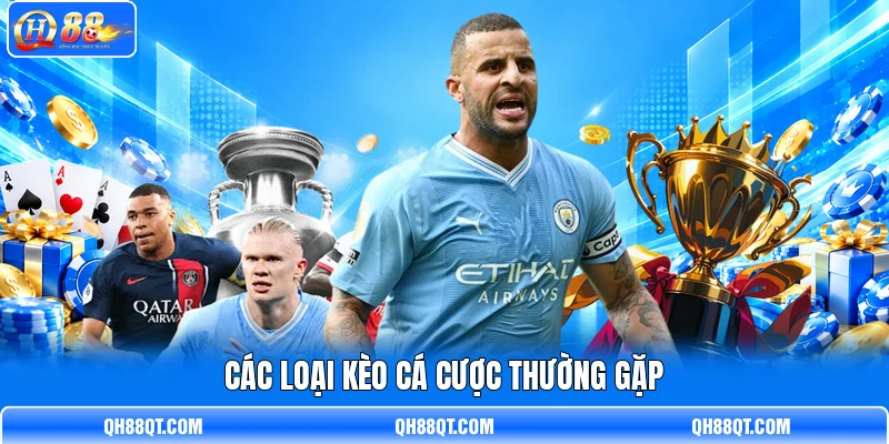 Các loại kèo cá cược thường gặp Các loại kèo cá cược thường gặp