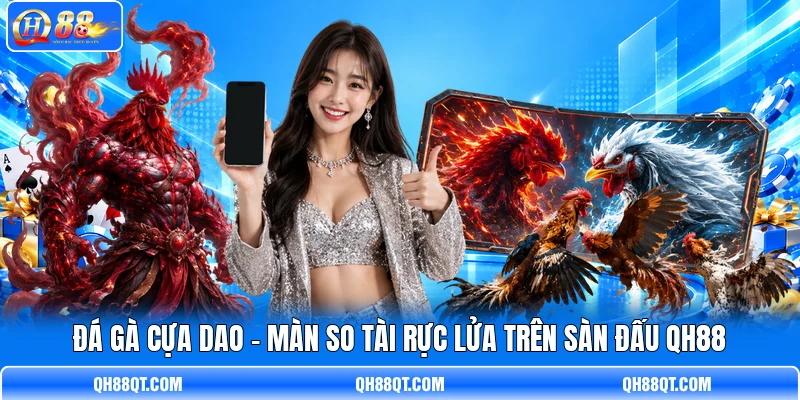 Đá Gà Cựa Dao - Màn So Tài Rực Lửa Trên Sàn Đấu QH88