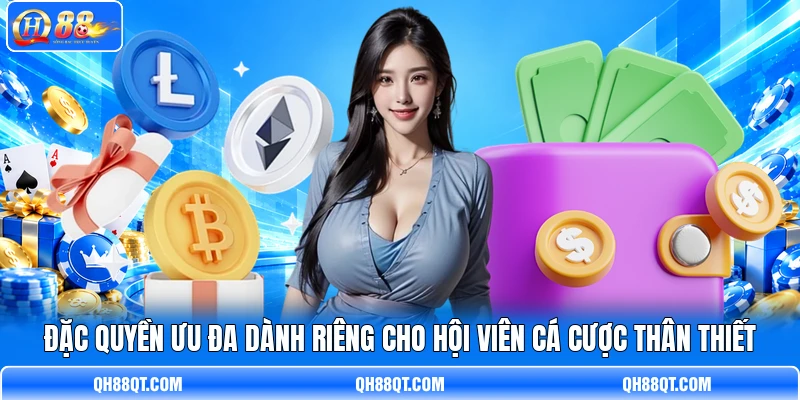 Đặc quyền ưu đa dành riêng cho hội viên cá cược thân thiết