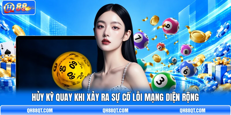 Hủy kỳ quay khi xảy ra sự cố lỗi mạng diện rộng