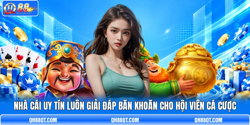 Nhà cái uy tín luôn giải đáp băn khoăn cho hội viên cá cược Nhà cái uy tín luôn giải đáp băn khoăn cho hội viên cá cược