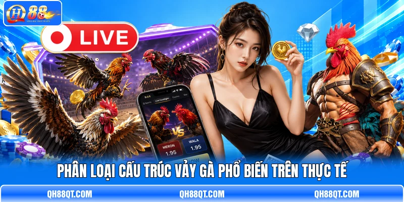 Phân loại cấu trúc vảy gà phổ biến trên thực tế