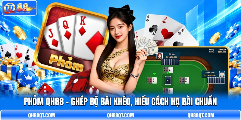Phỏm QH88 - Ghép Bộ Bài Khéo, Hiểu Cách Hạ Bài Chuẩn