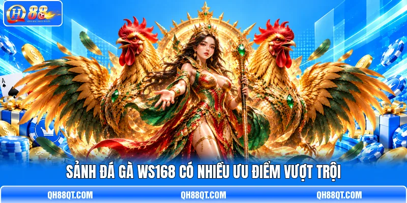 Sảnh đá gà WS168 có nhiều ưu điểm vượt trội Sảnh đá gà WS168 có nhiều ưu điểm vượt trội