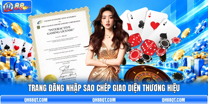 Trang đăng nhập sao chép giao diện thương hiệu Trang đăng nhập sao chép giao diện thương hiệu