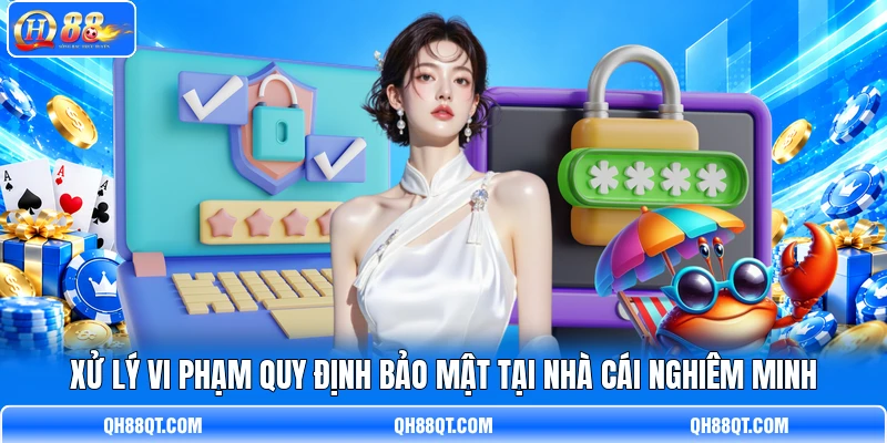 Xử lý vi phạm quy định bảo mật tại nhà cái nghiêm minh